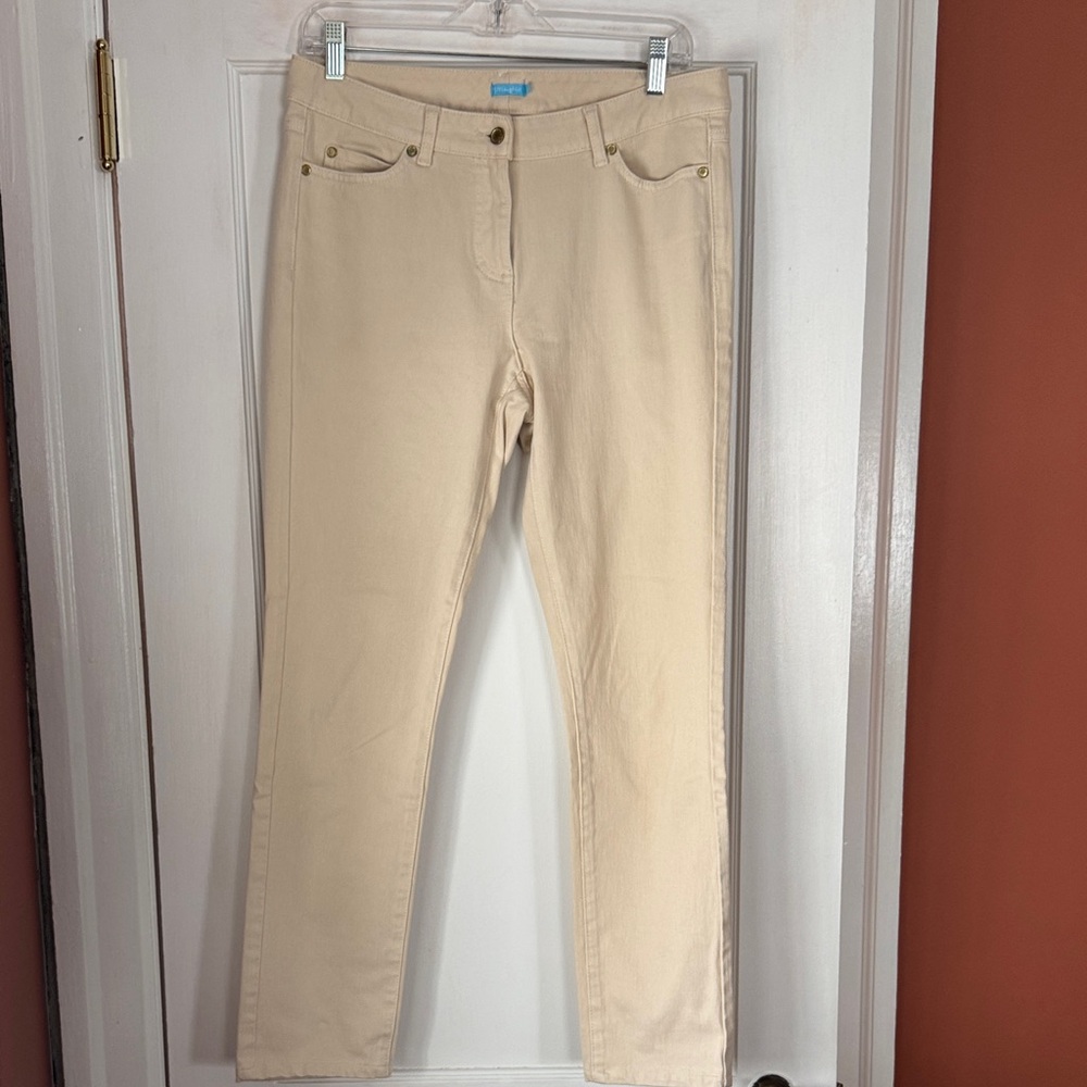 Women's Cream Jeans